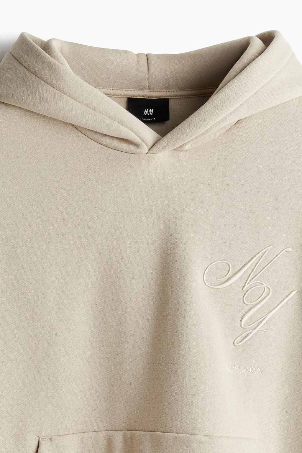 Loose Fit Printed hoodie - H&m фото 7