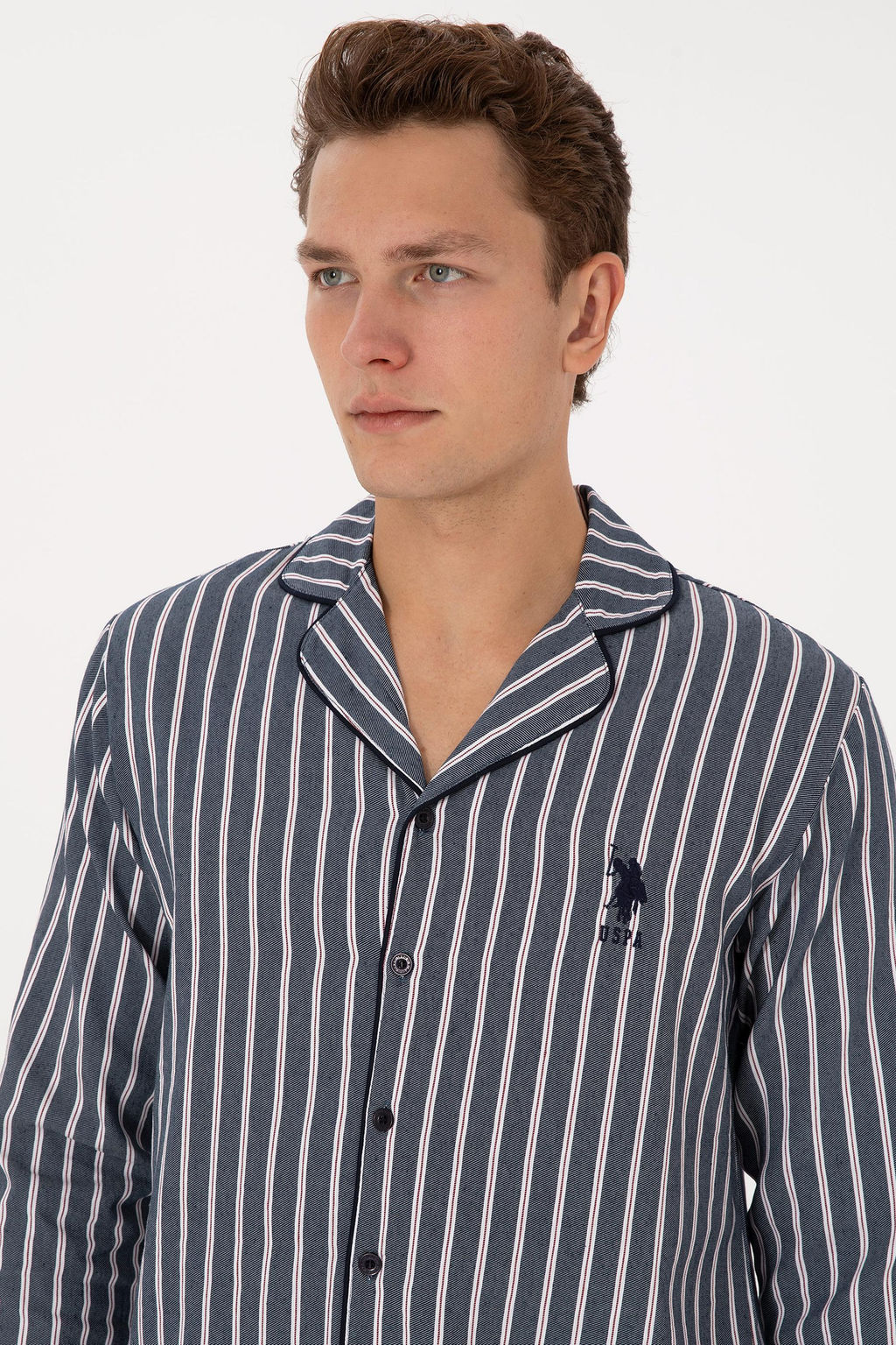 Erkek Lacivert Pijama Tak_m_ - U.s. polo assn фото 2