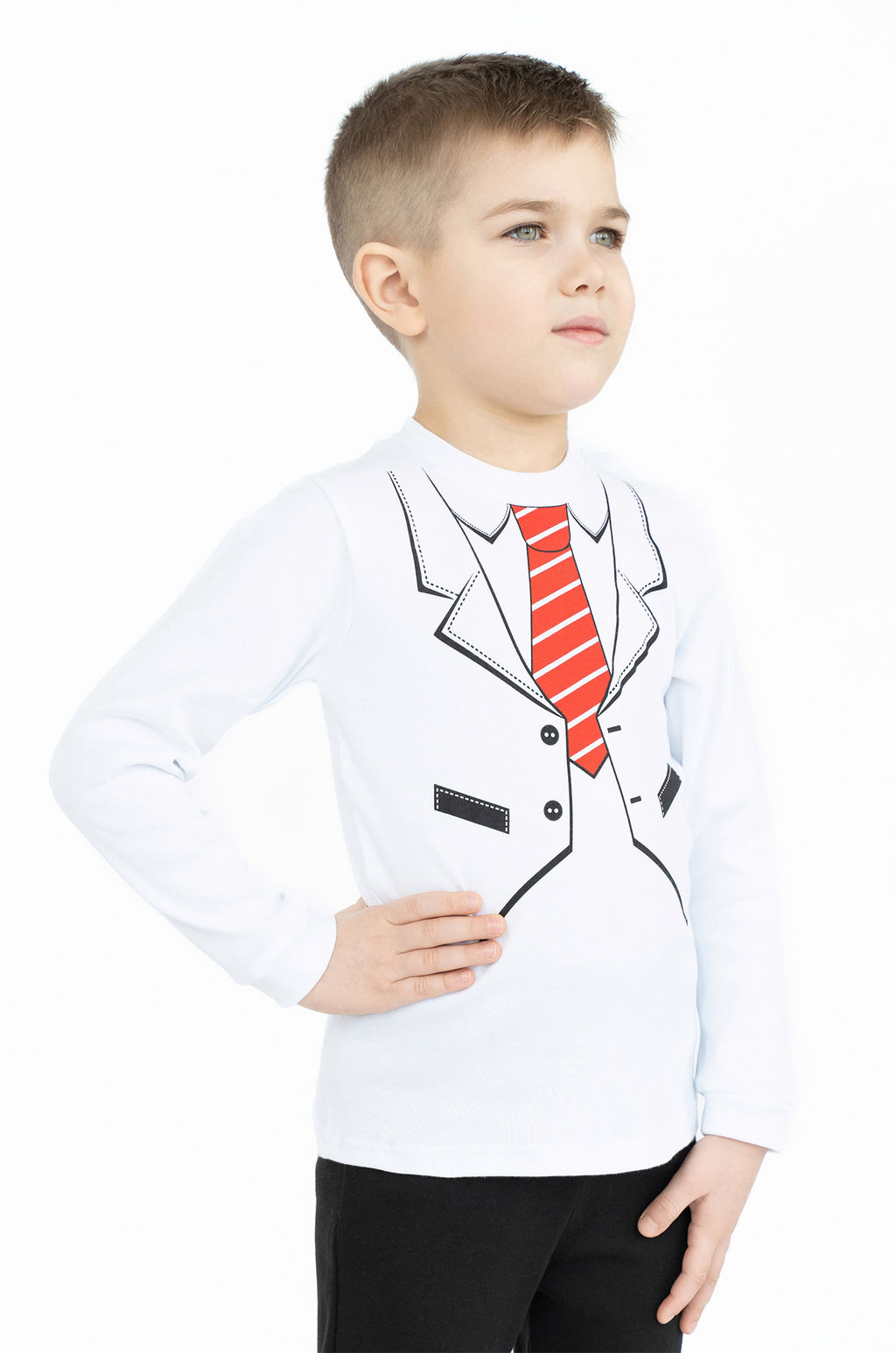 Костюм детский красный галстук