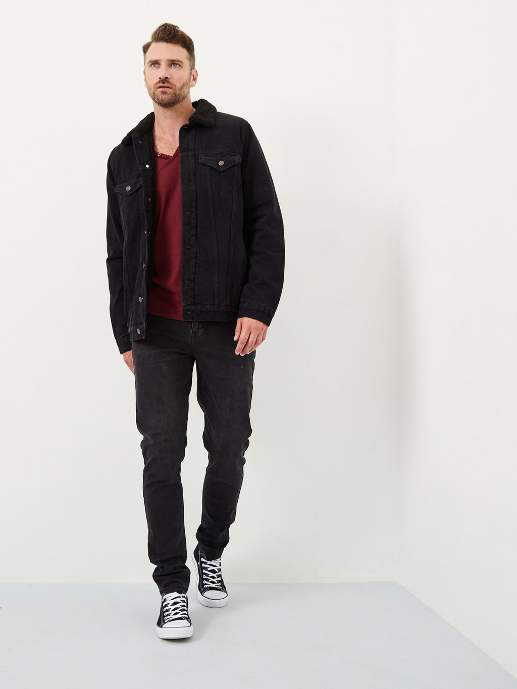 Мужская джинсовая куртка - Mossmore фото 46