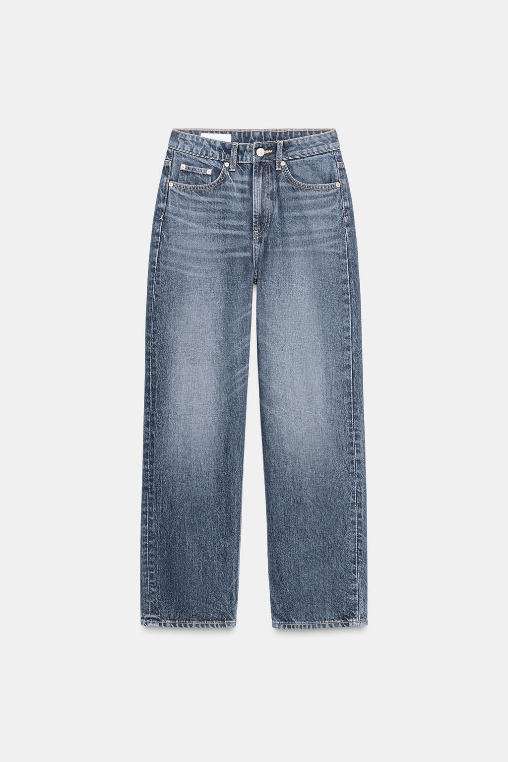 TRF MOM HIGH-WAIST JEANS - Zara фото 8