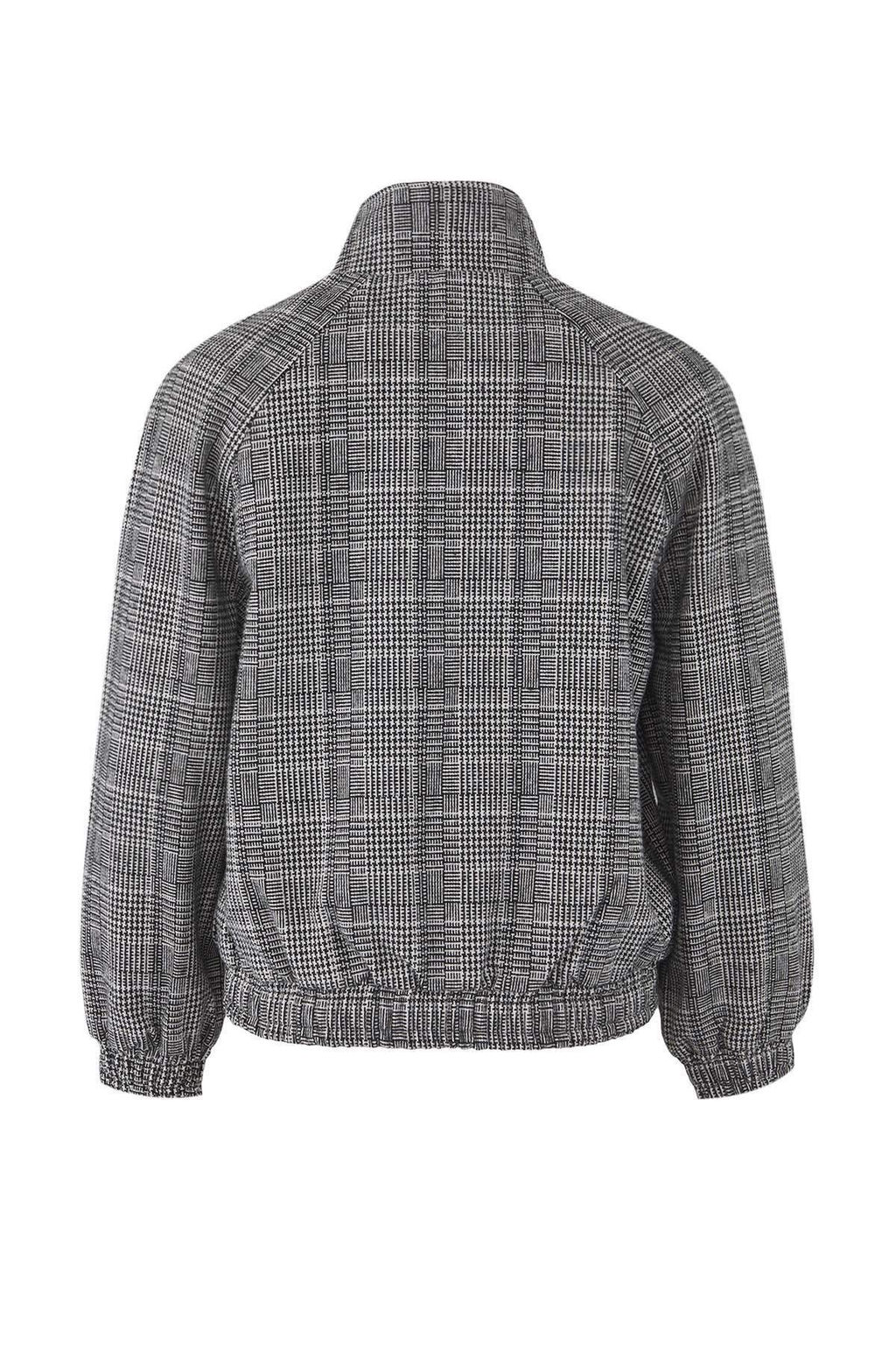 Cok Renkli Ekose Desenli Regular Kal?p Kase Bomber Ince Ceket MontTWOAW26MO00137 - Trendyolmilla фото 2