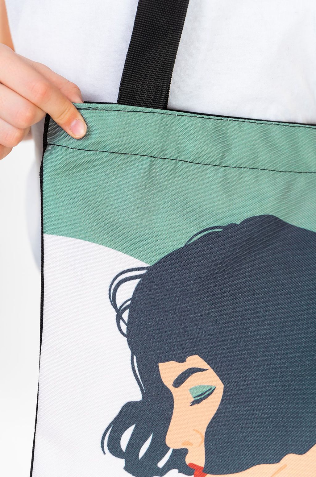 Сумка-шоппер на молнии Happy Fox  фото 5