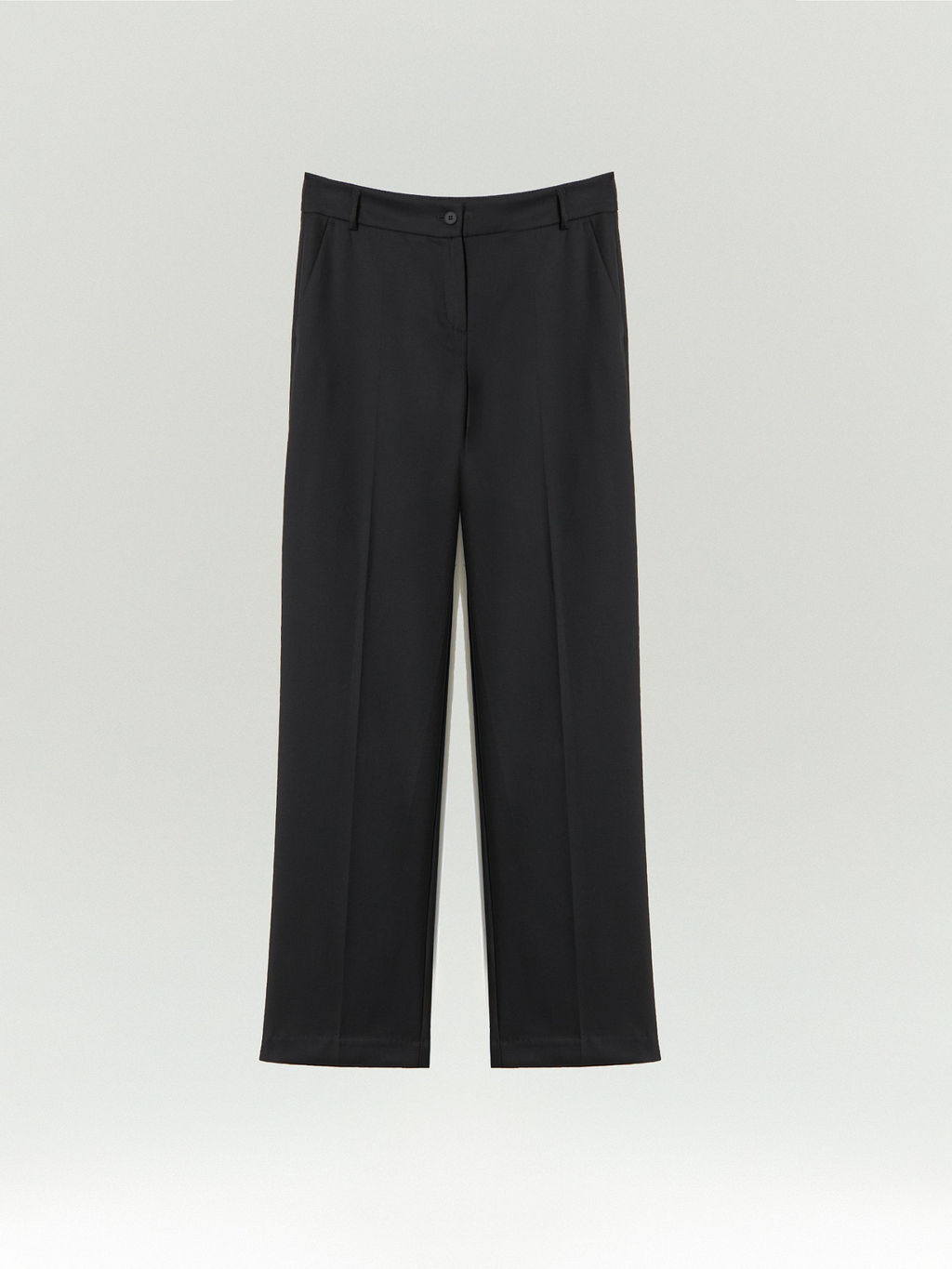 Брюки зауженного кроя из костюмной шерсти, D001/aspect - Emka фото 5