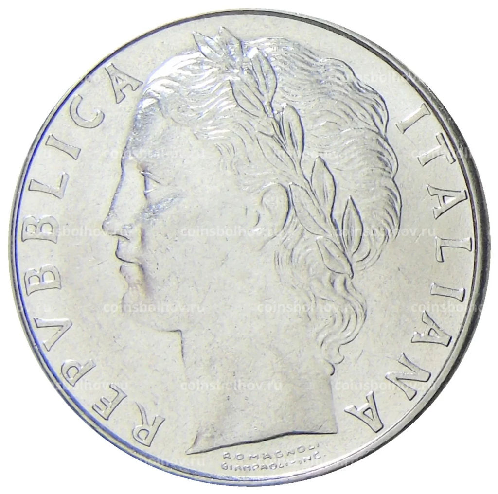 Монета 100 лир 1989 года Италия