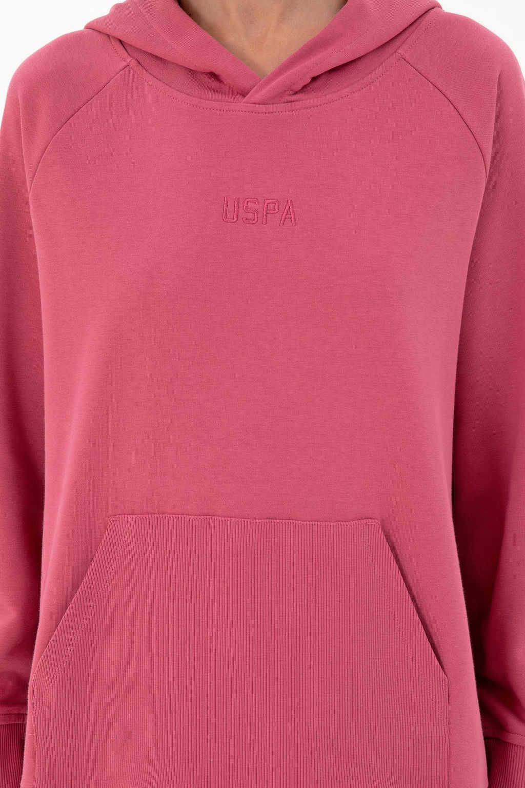 Женский розовый свитшот Неожиданная скидка в корзине - U.s. polo assn фото 13