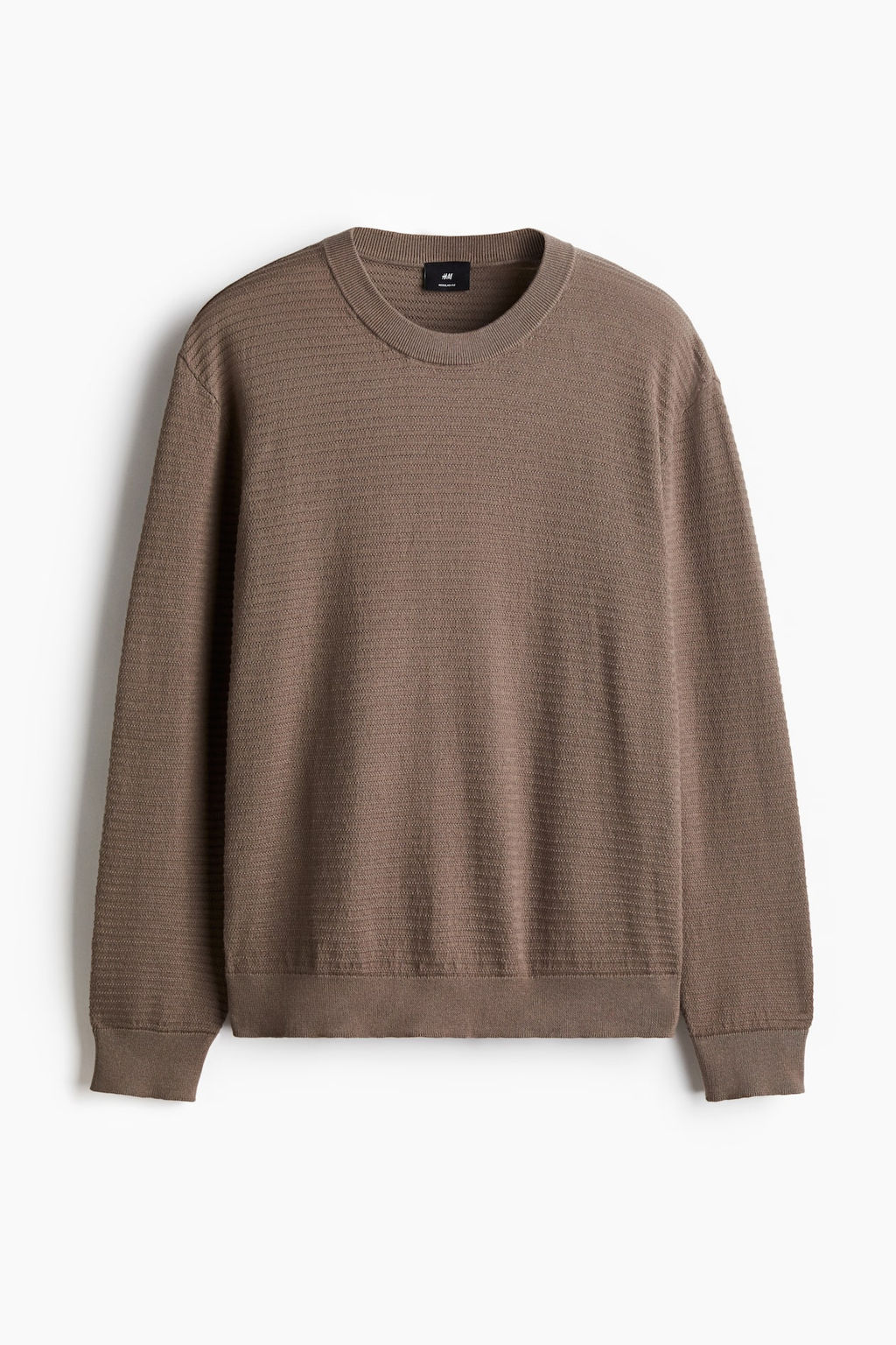 Jersey en punto con textura Regular Fit - H&m фото 7