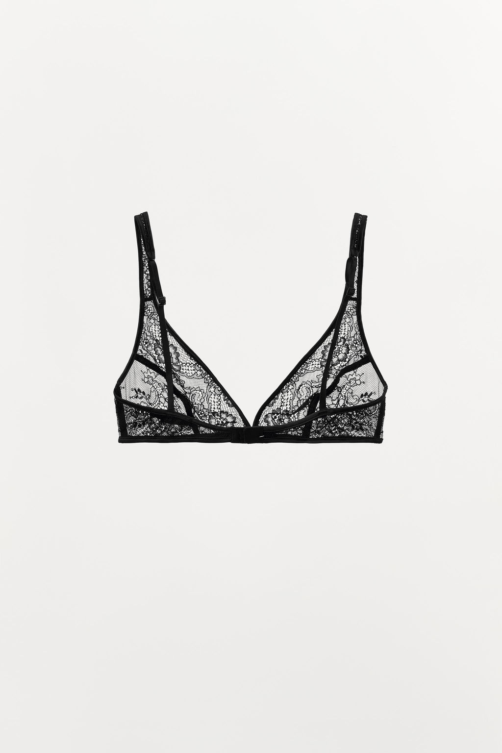 LACE TRIANGLE BRALETTE - Zara фото 6