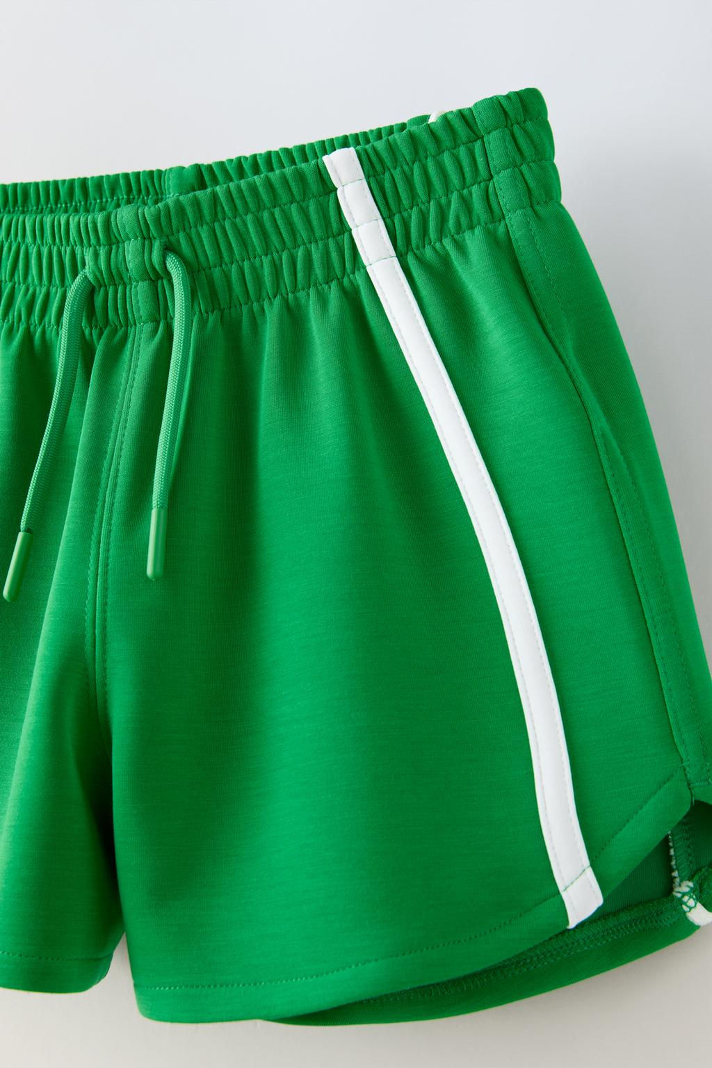 KONTRAST CIZGILI BERMUDA SORT - Zara фото 3