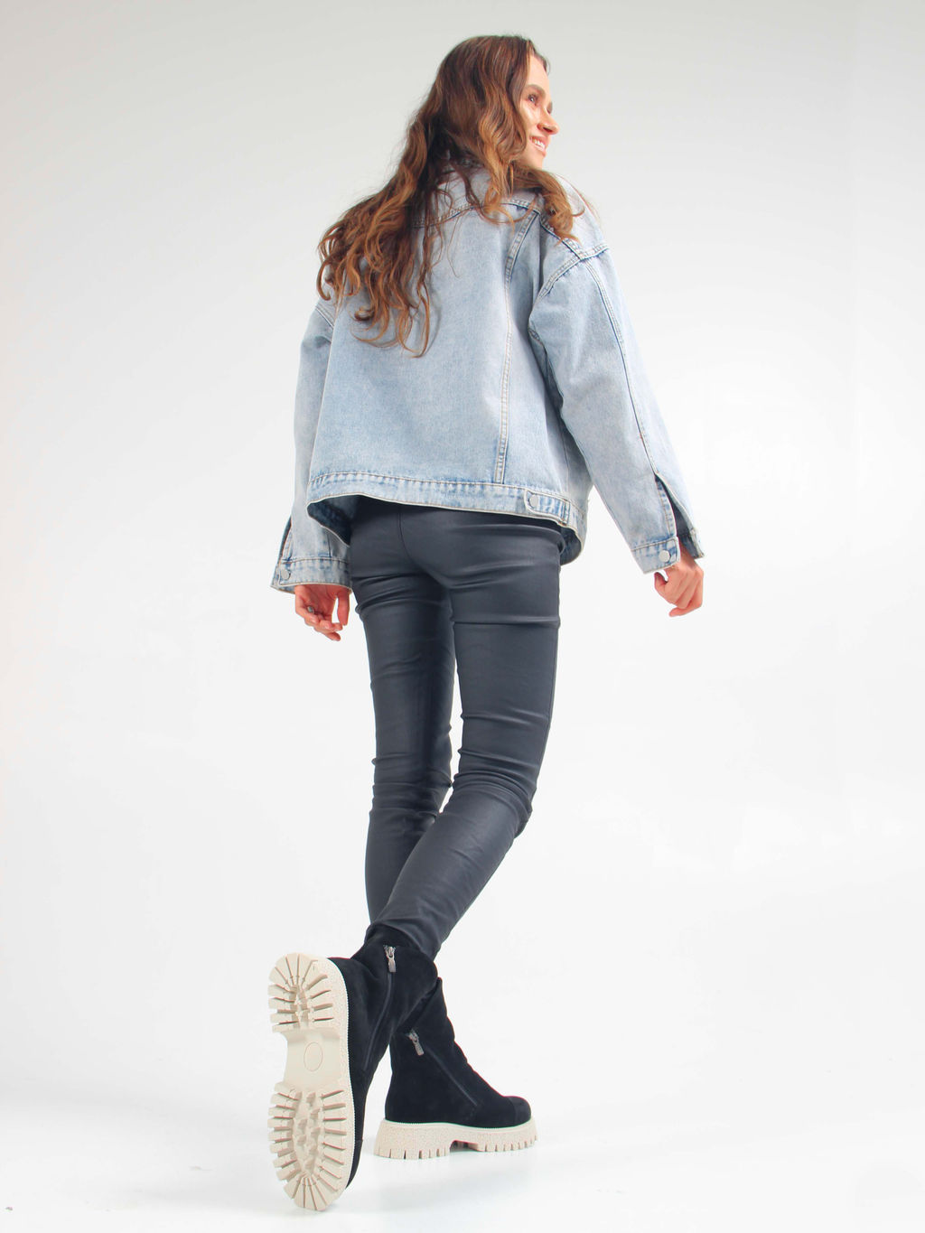 Ботинки EDART 233.1541 be. Черный замша/шерсть - Ed'art фото 11