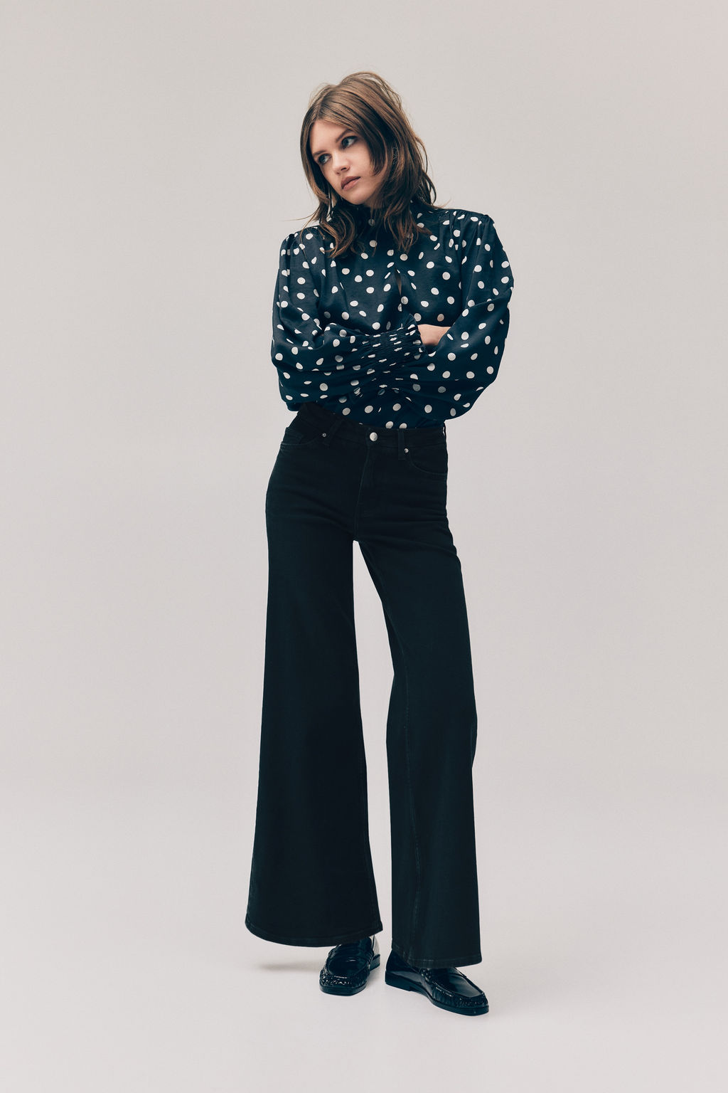Wide High Jeans - H&m фото 5
