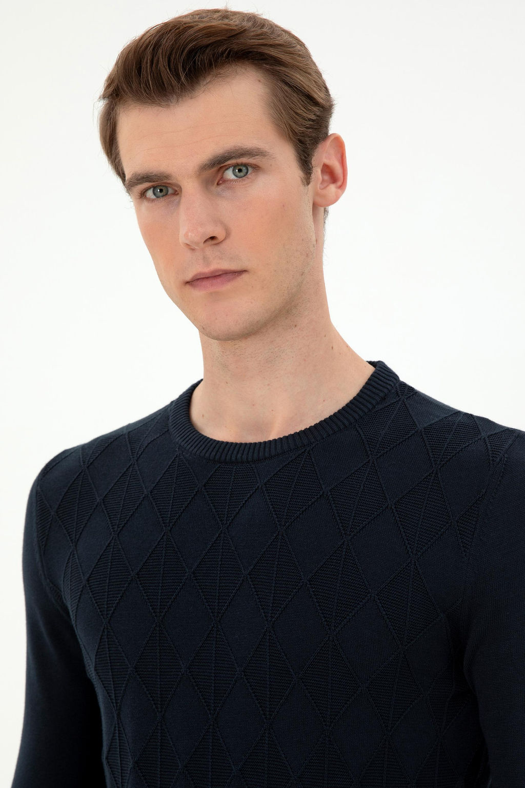 Мужской темно-синий свитер Неожиданная скидка в корзине - U.s. polo assn фото 2