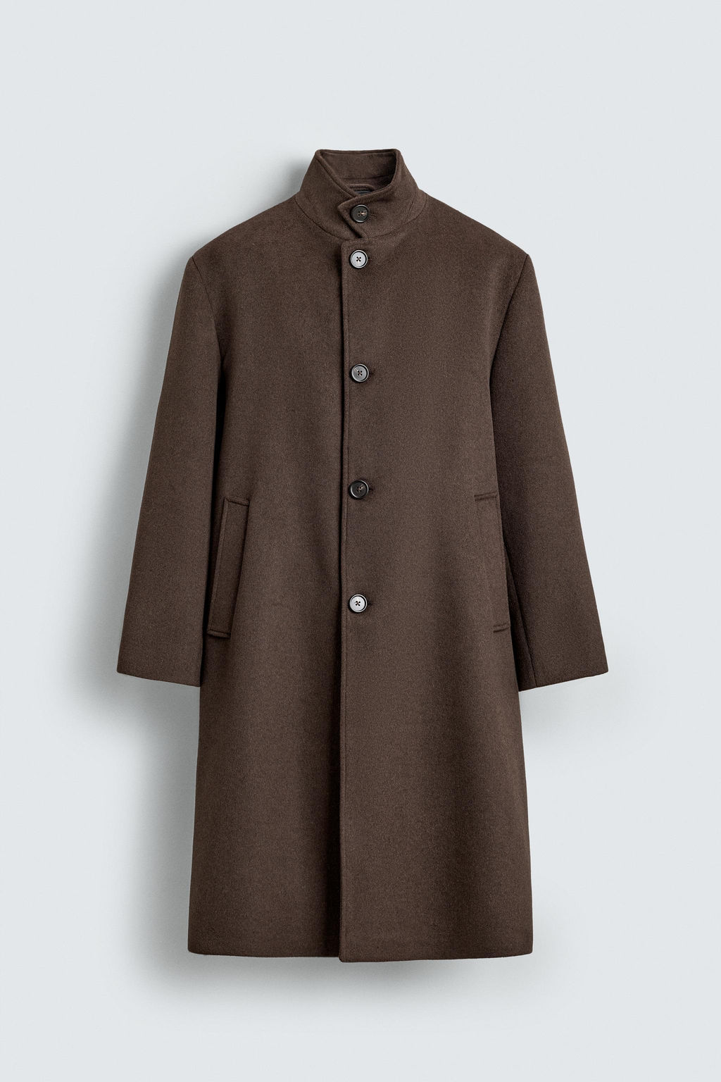 TEXTURED WOOL COAT