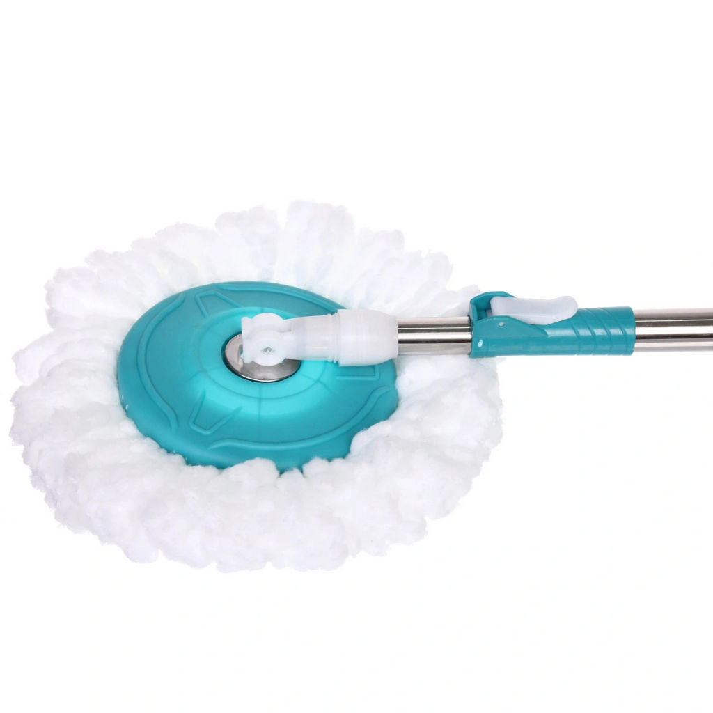 Набор для уборки "Селфи" Юла (ведро с отжимом, швабра, две насадки) в цветной коробке