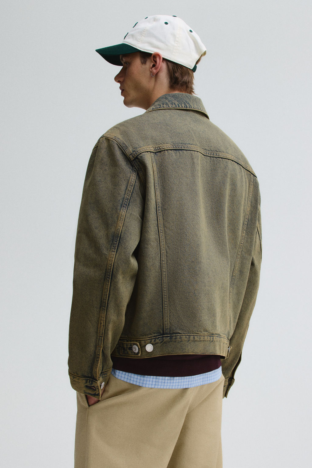Cazadora trucker en denim - H&m фото 5