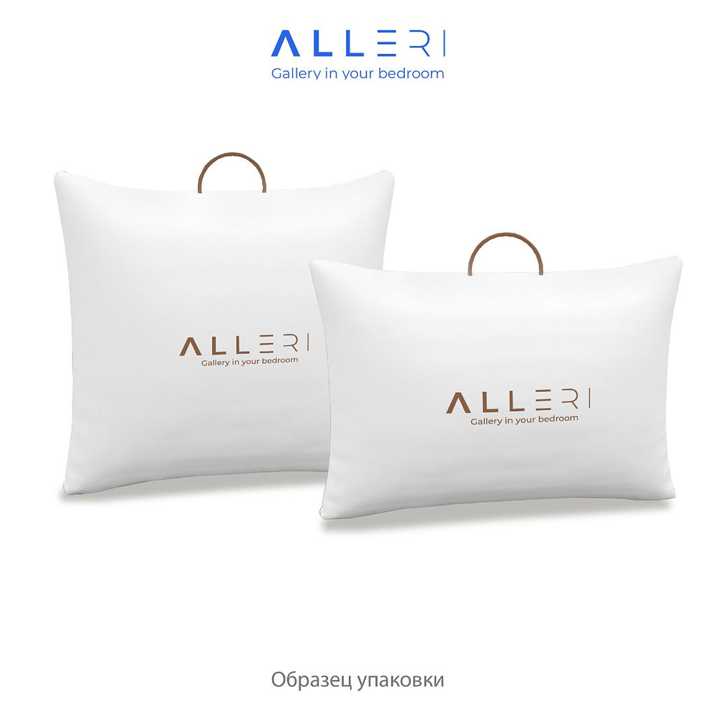Подушка Cashmere gold-line (Тик) 50x70 - Alleri фото 4