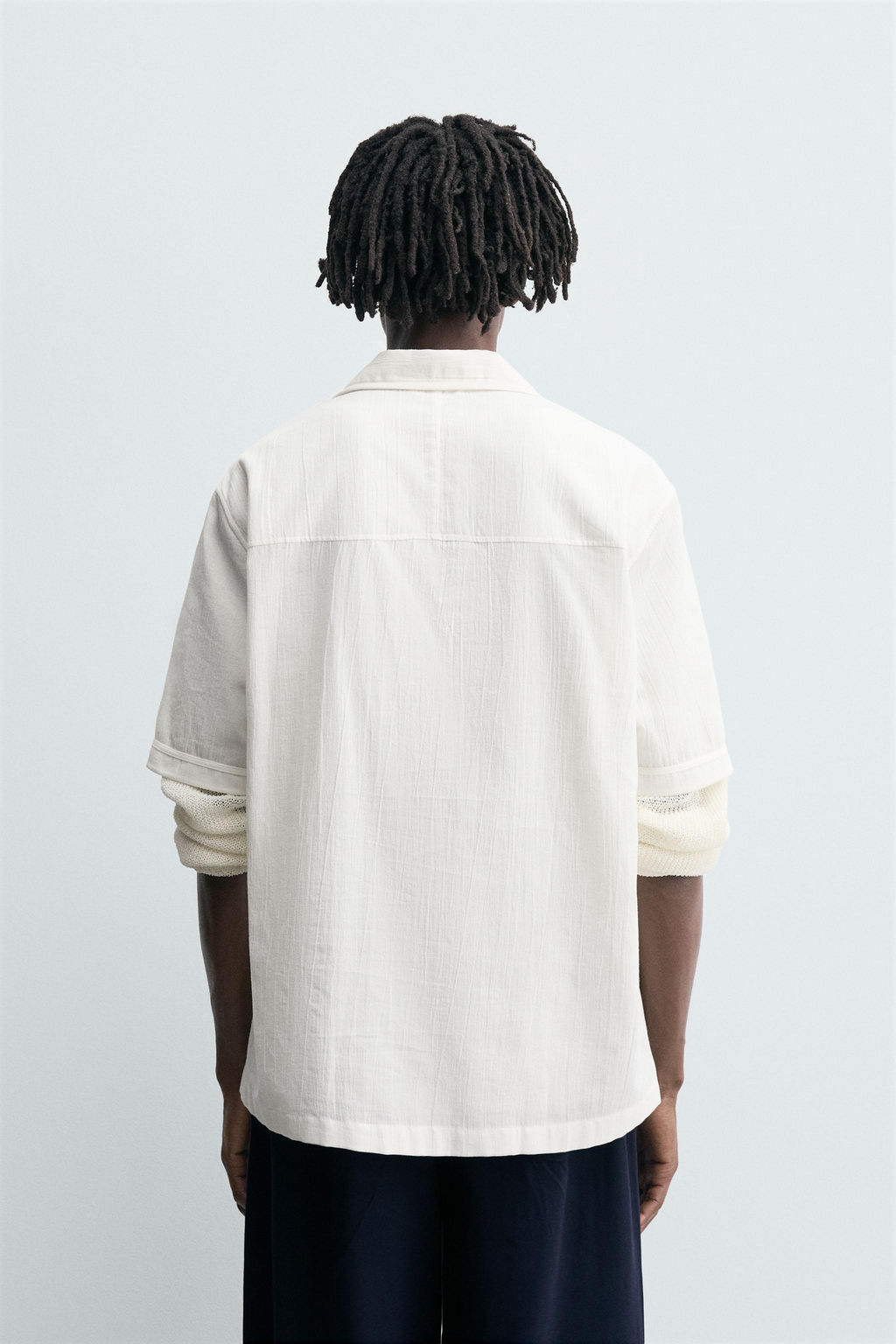 RELAXED FIT TEXTURED SHIRT - Zara фото 3