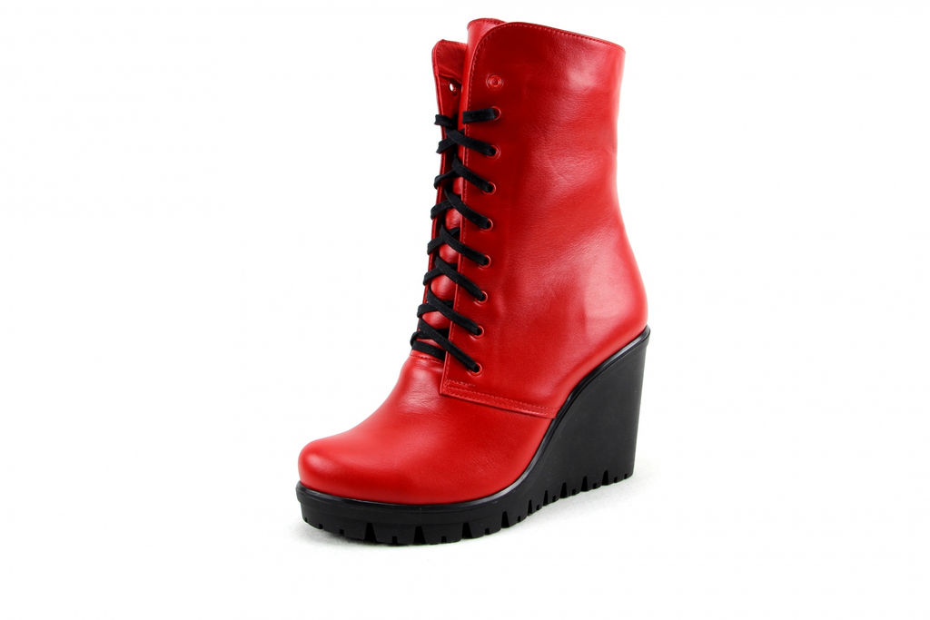 Ботильоны 902.red.alegra3/Шерсть