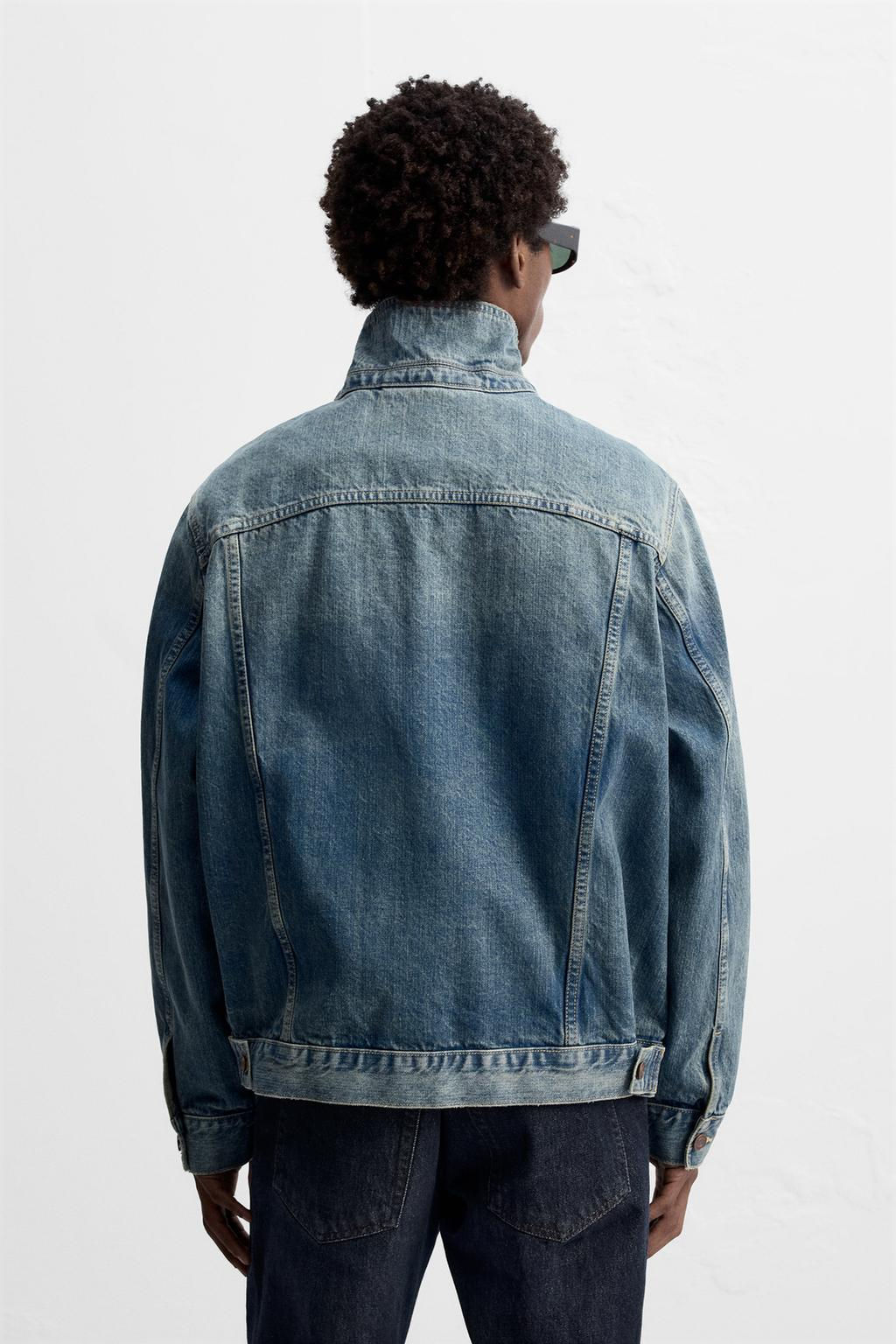 SELVEDGE DENIM JACKET - Zara фото 3