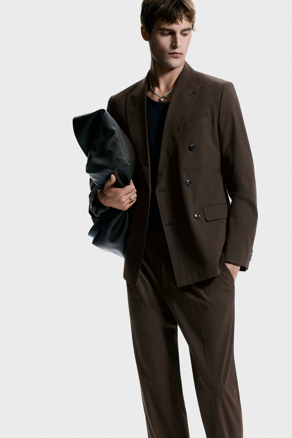 Pantal?n de traje Regular Fit - H&m фото 6