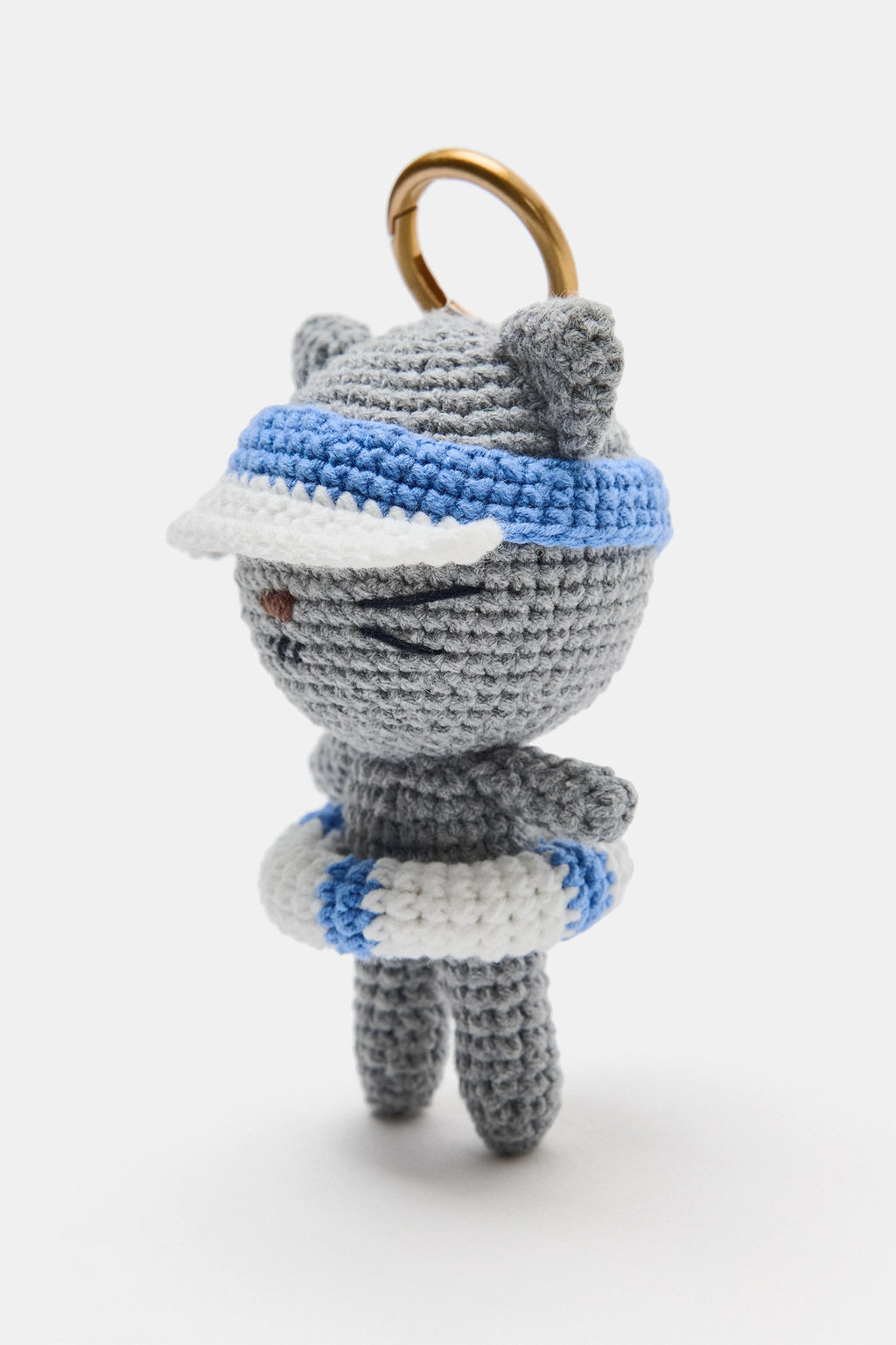 LLAVERO CHARM GATITO / Gris - Zara фото 4