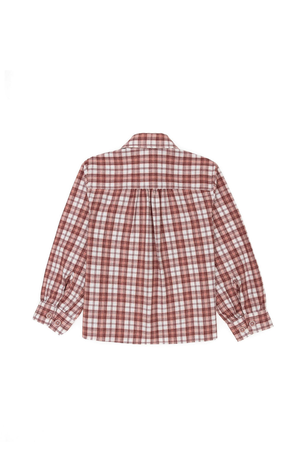 Розовая рубашка с длинным рукавом для девочки Неожиданная скидка в корзине - U.s. polo assn фото 4