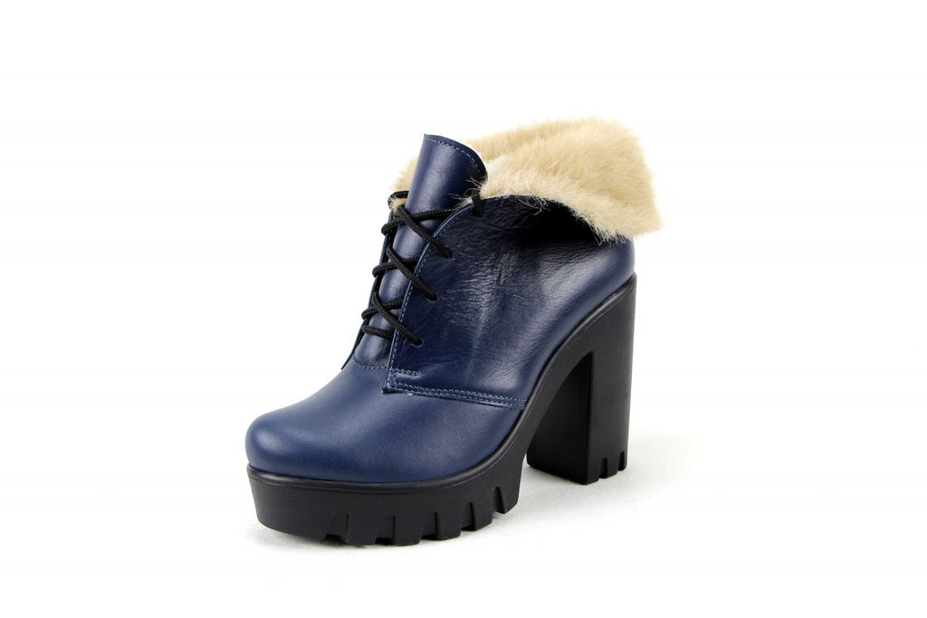 Ботильоны 900.blue.828/Шерсть