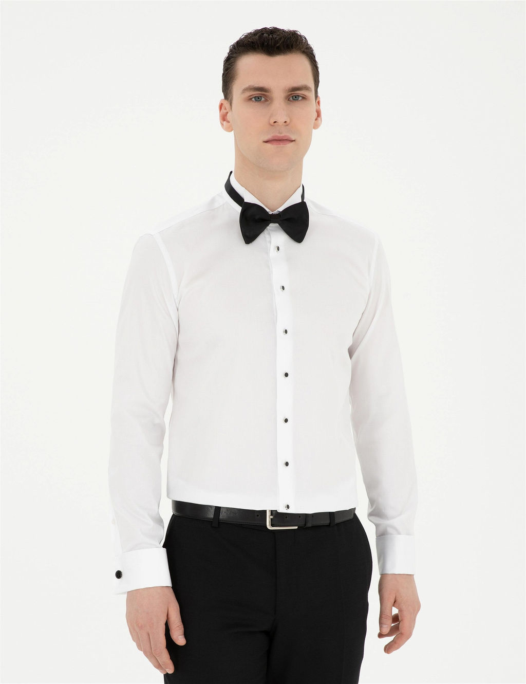 Beyaz Slim Fit Smokin G_mlek