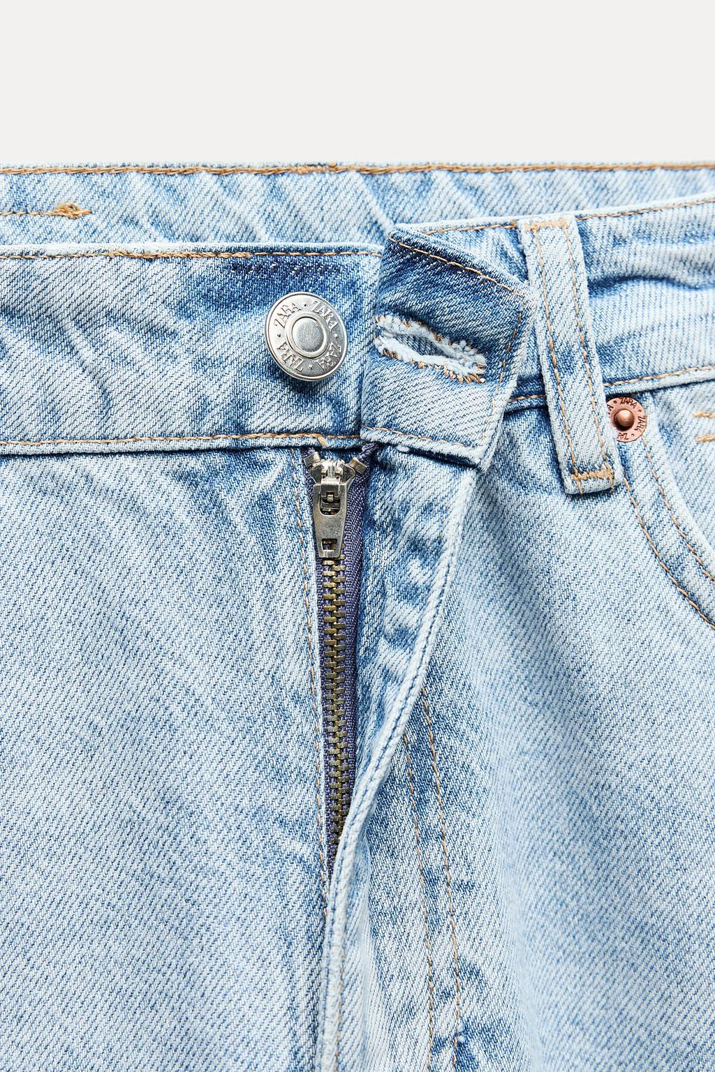 TRF SLOUCHY CURVE LEG JEANS - Zara фото 11