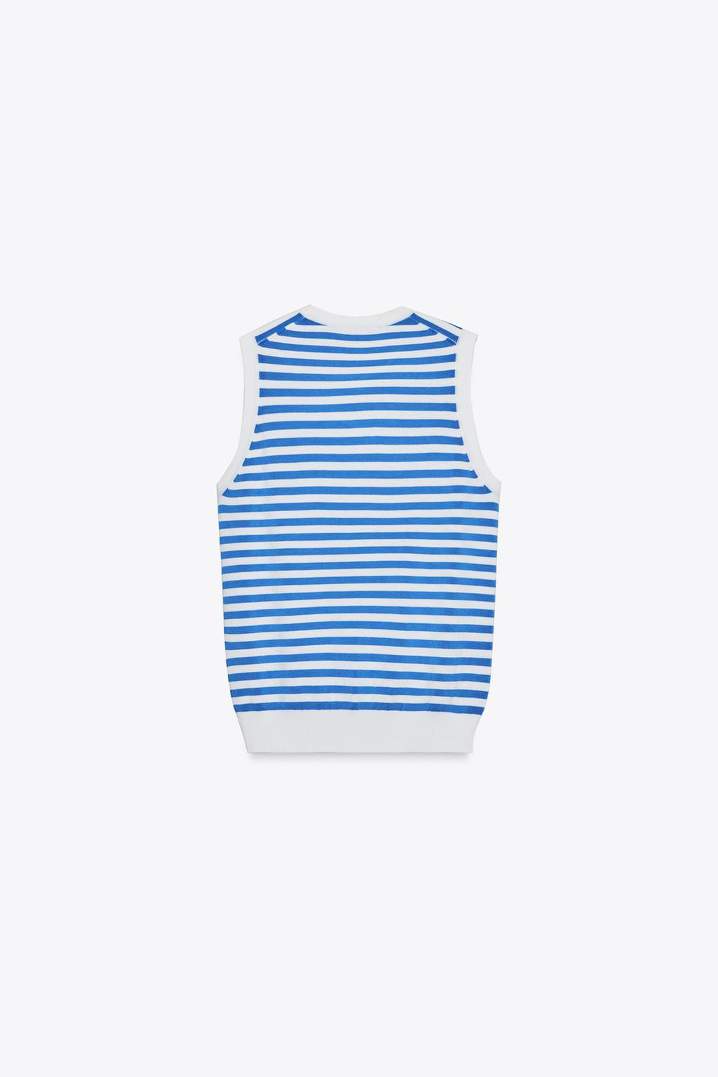 SLEEVELESS KNIT TOP - Zara фото 8