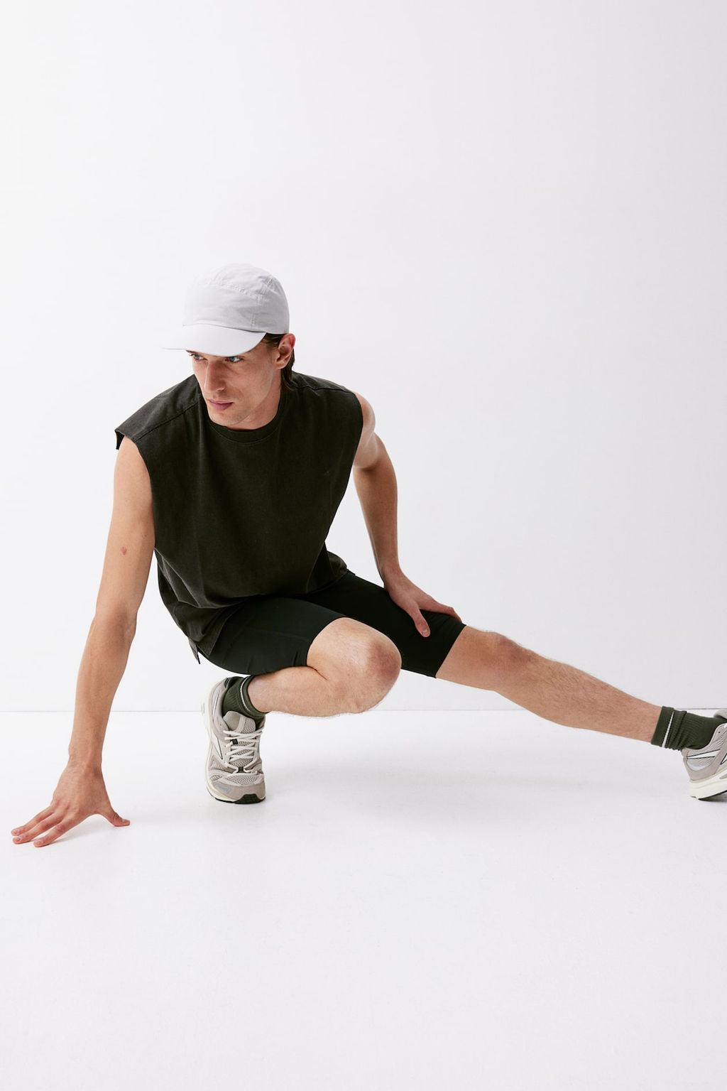 Camiseta de deporte sin mangas Loose Fit - H&m фото 3