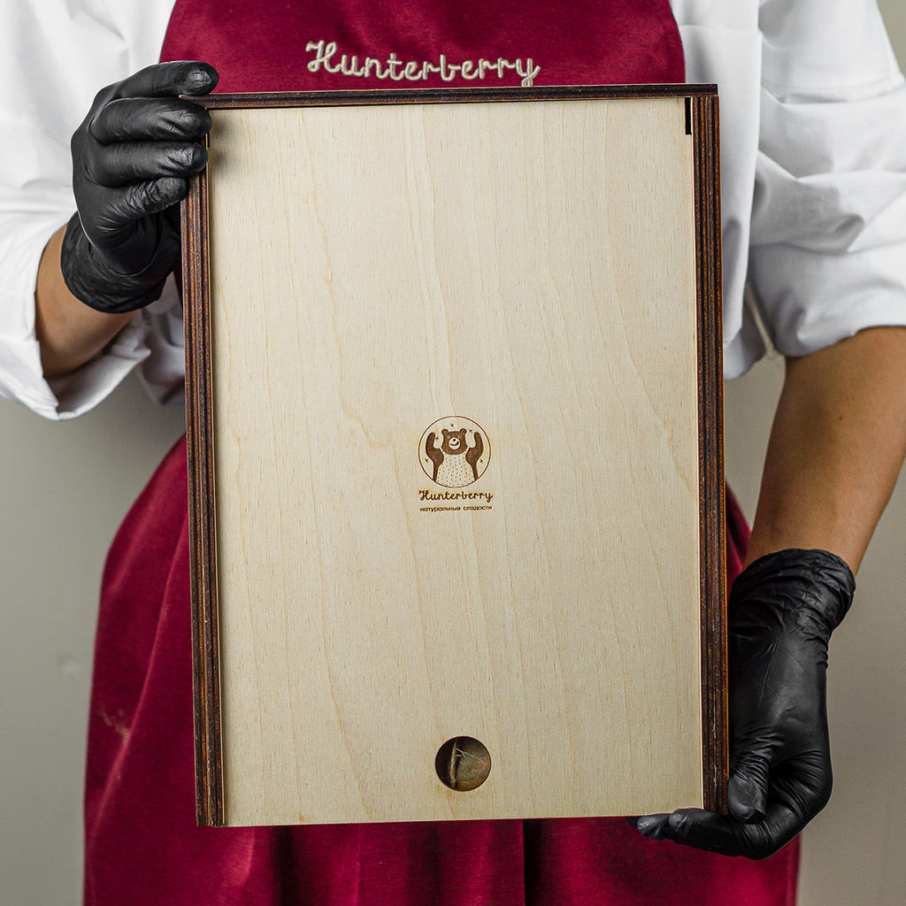 Шоколад белый с крупным добавлениями 100 - Hunterberry фото 2