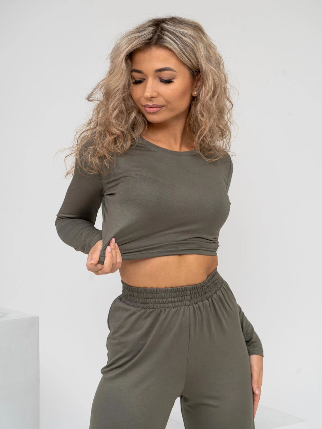 Костюм из вискозы с брюками-палаццо - Барболета фото 3