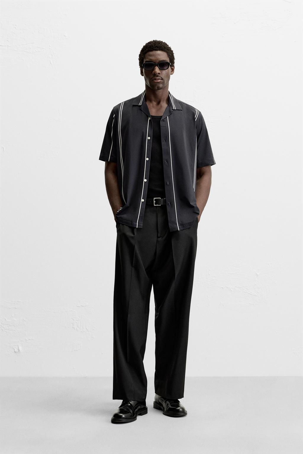 STRIPED STRETCH SHIRT