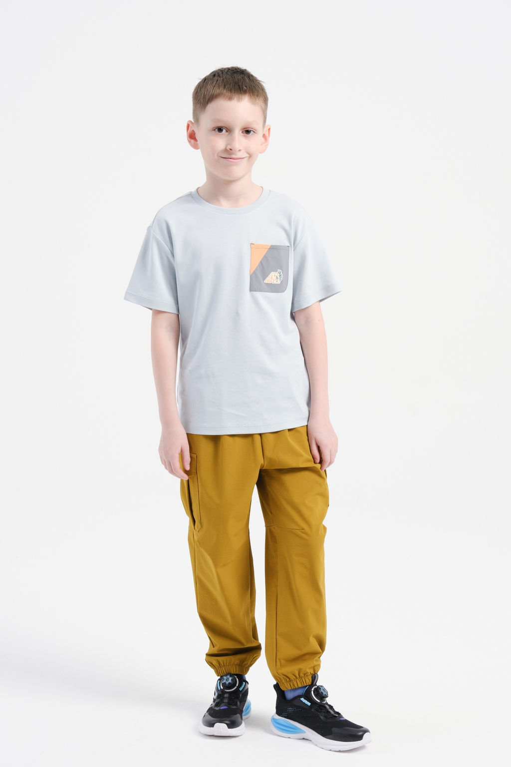 Брюки текстильные Желтый