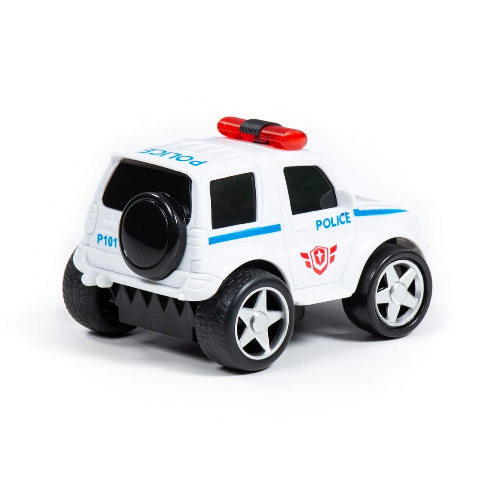 Крутой Вираж, автомобиль-полиция инерционный (в пакете) - Полесье фото 18