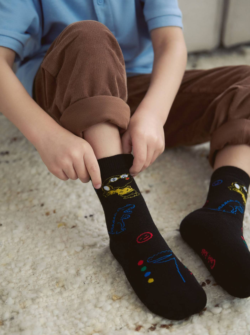 Цена за 2 пары. Носки Теплые CONTE-KIDS SOF-TIKI Носки детские махровые