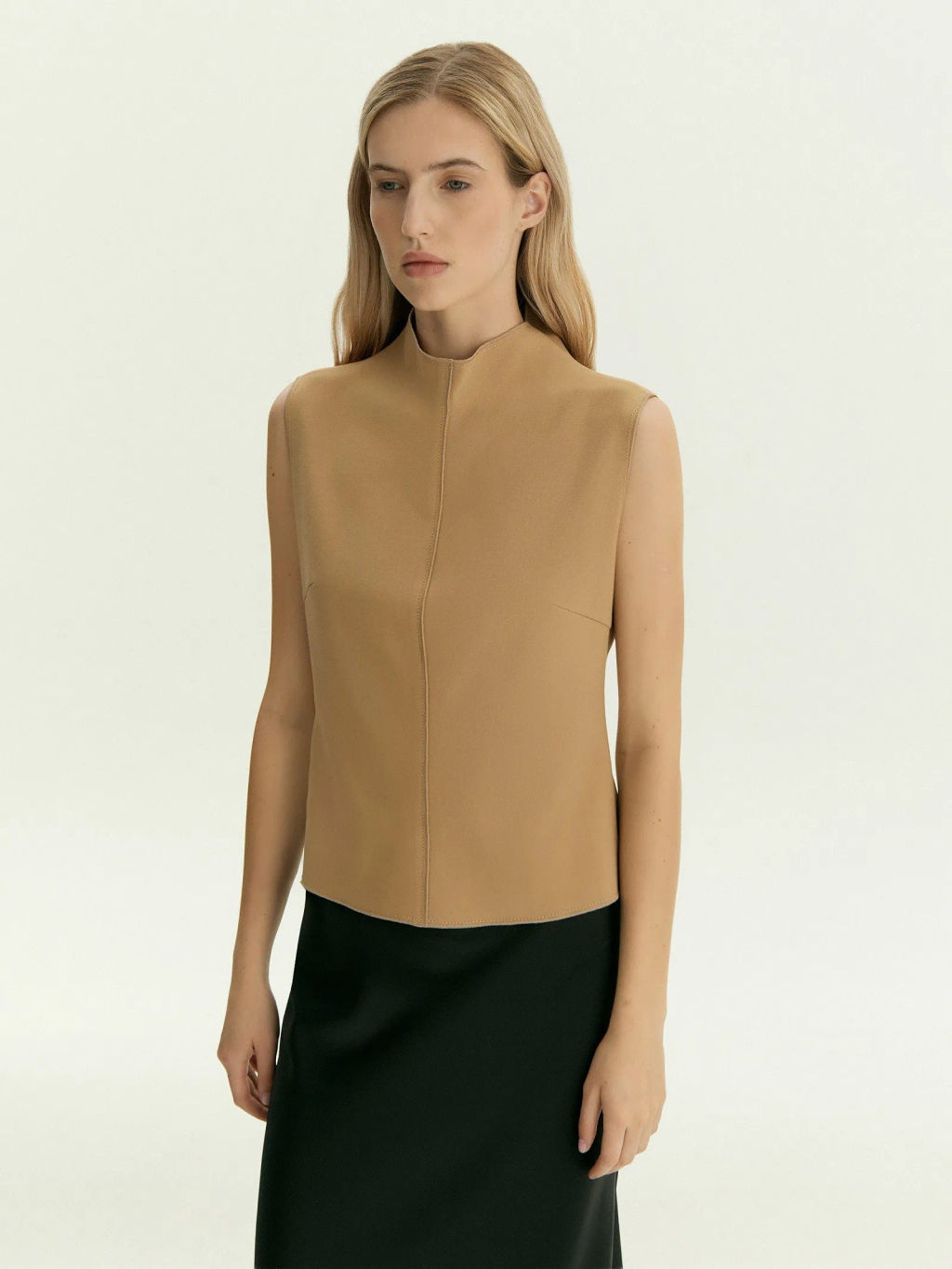 Однотонная блузка, B3221/tucomo - Emka фото 2