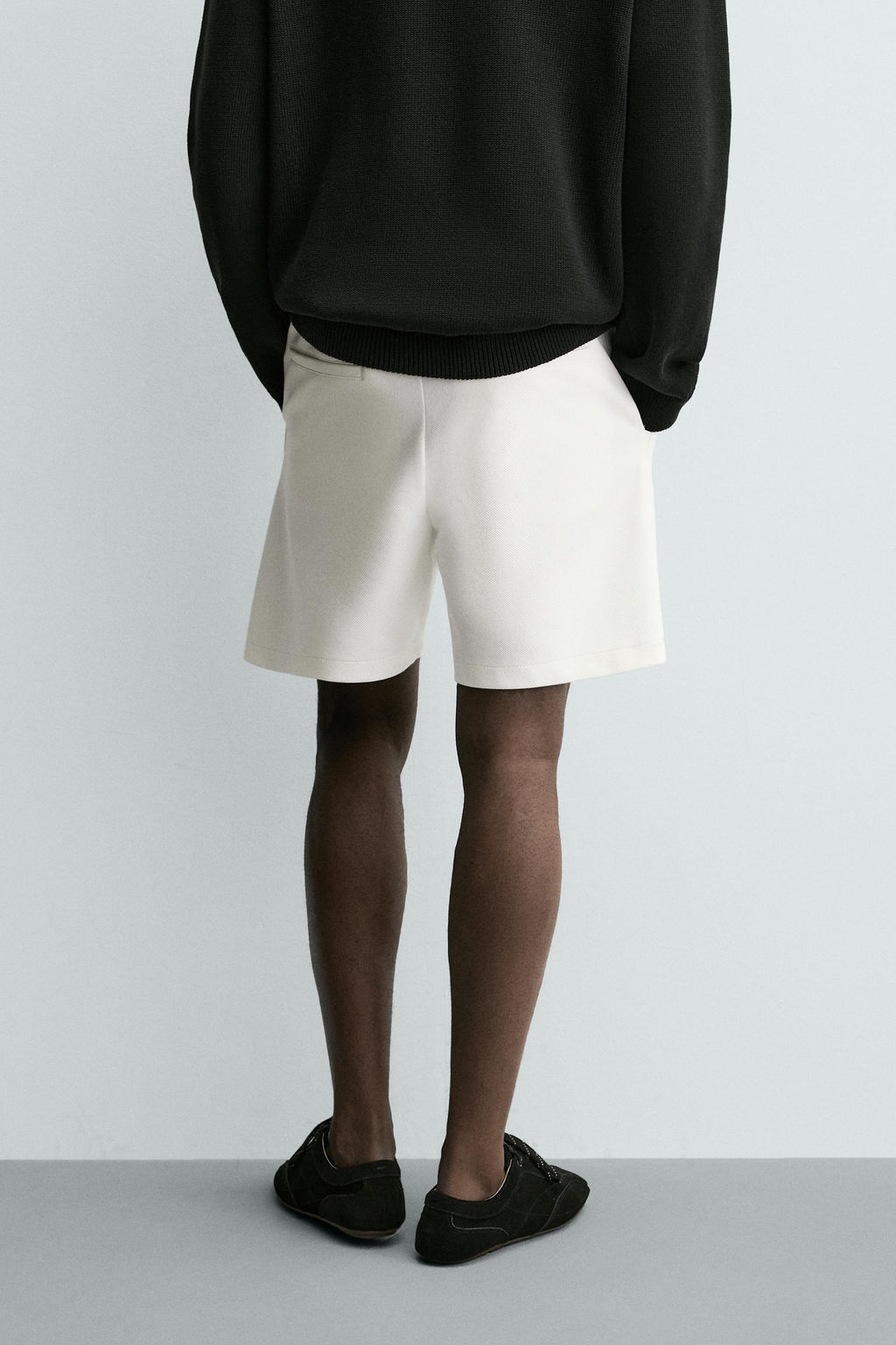 COMFORT TEXTURED BERMUDA SHORTS - Zara фото 11