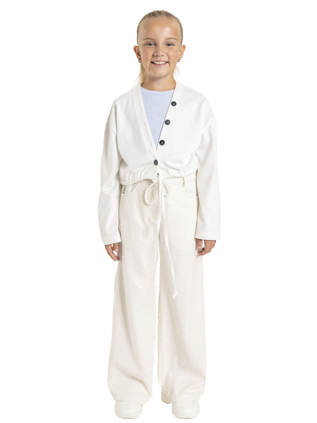 Брюки для девочки О56927 - Карамелли фото 10