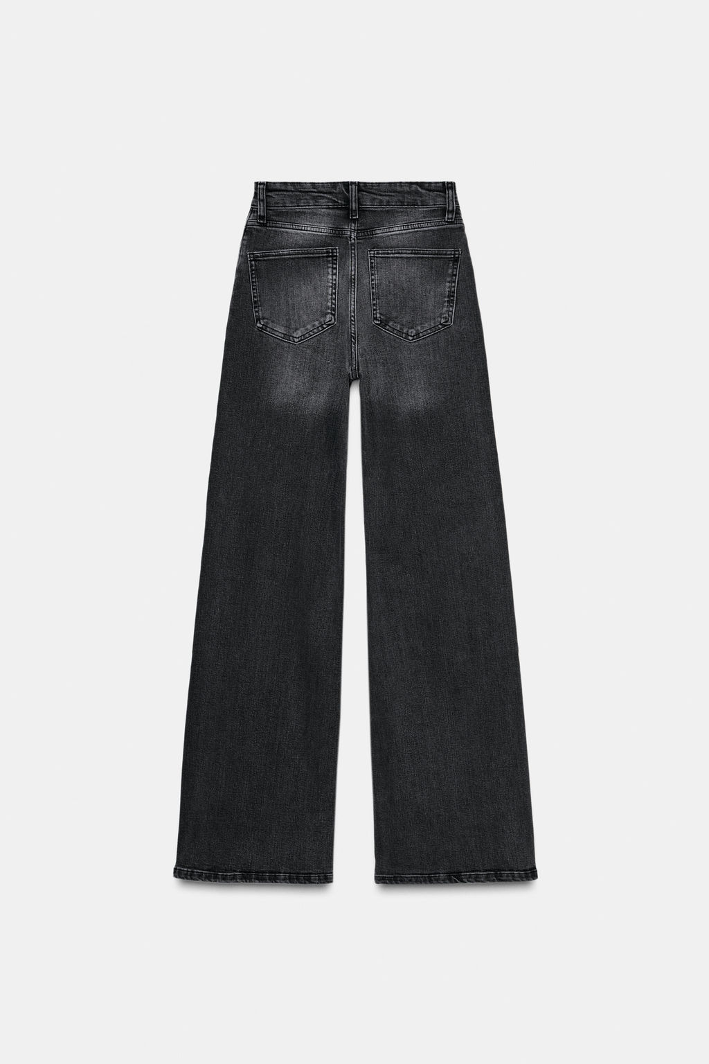 JEANS ZW COLLECTION WIDE LEG TIRO ALTO / Gris - Zara фото 6