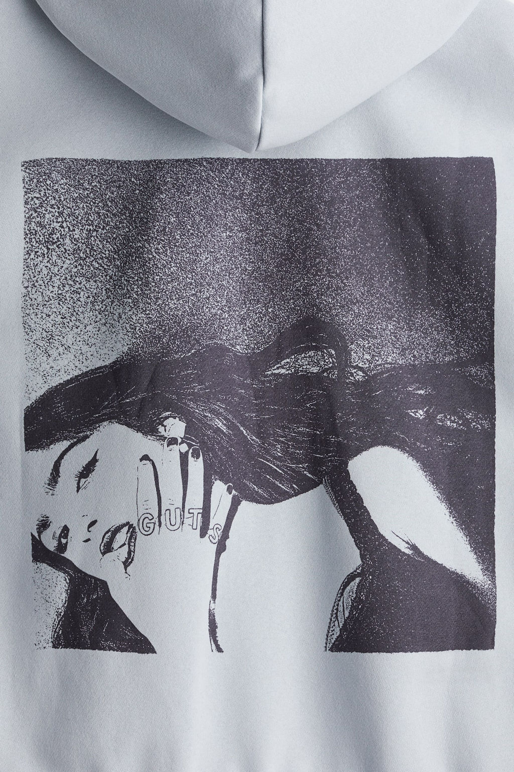 Chaqueta sudadera oversize con capucha y motivo - H&m фото 3