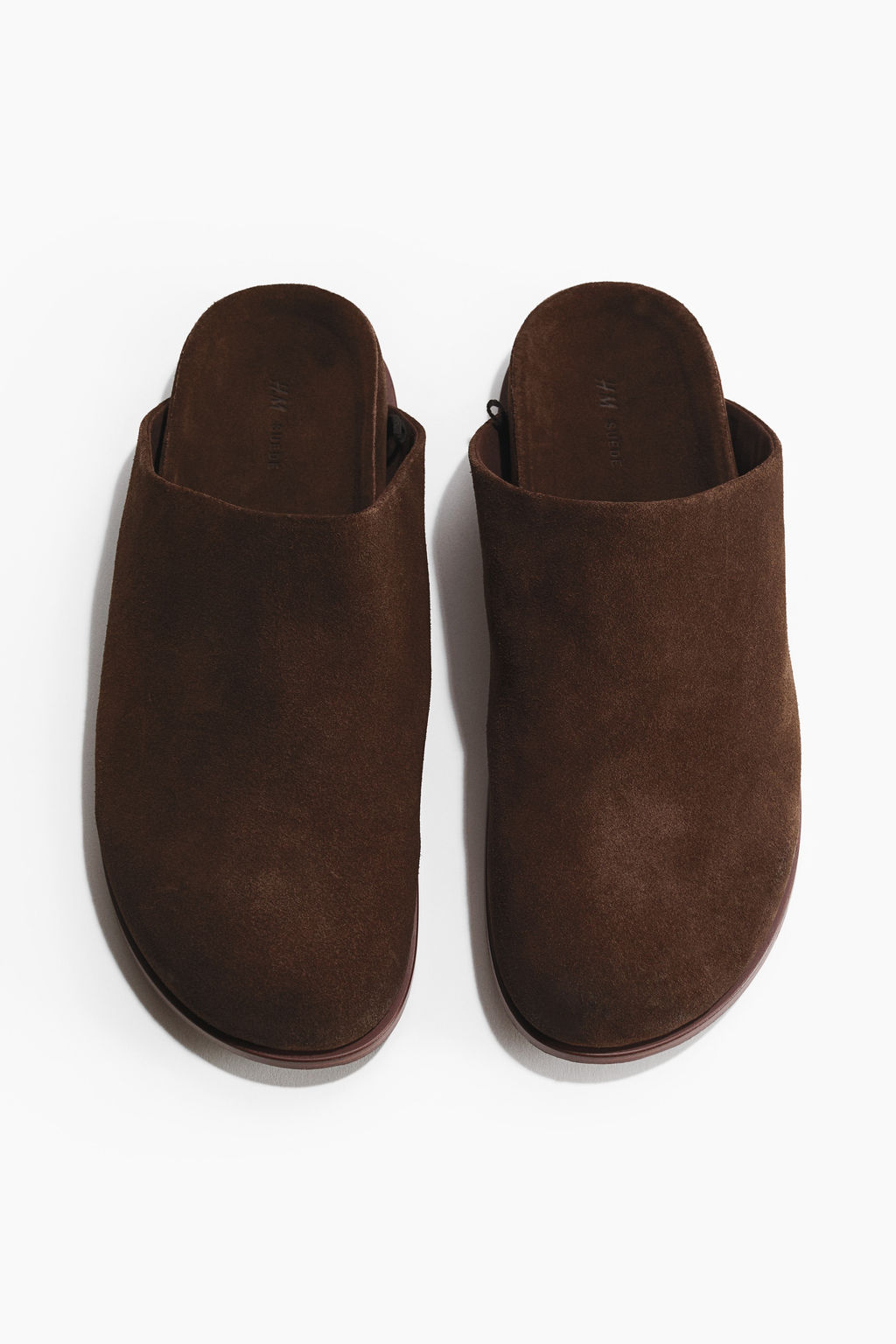 Mules de ante con plantilla preformada - H&m фото 4