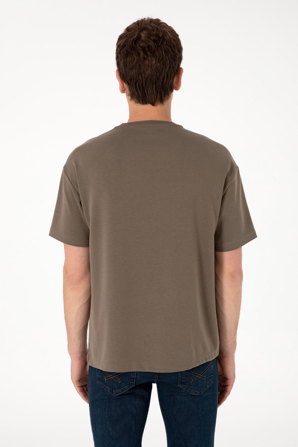 Erkek Comfort Fit Bisiklet Yaka Vizon Ti__rt Sepette S_rpriz _ndirim - U.s. polo assn фото 5
