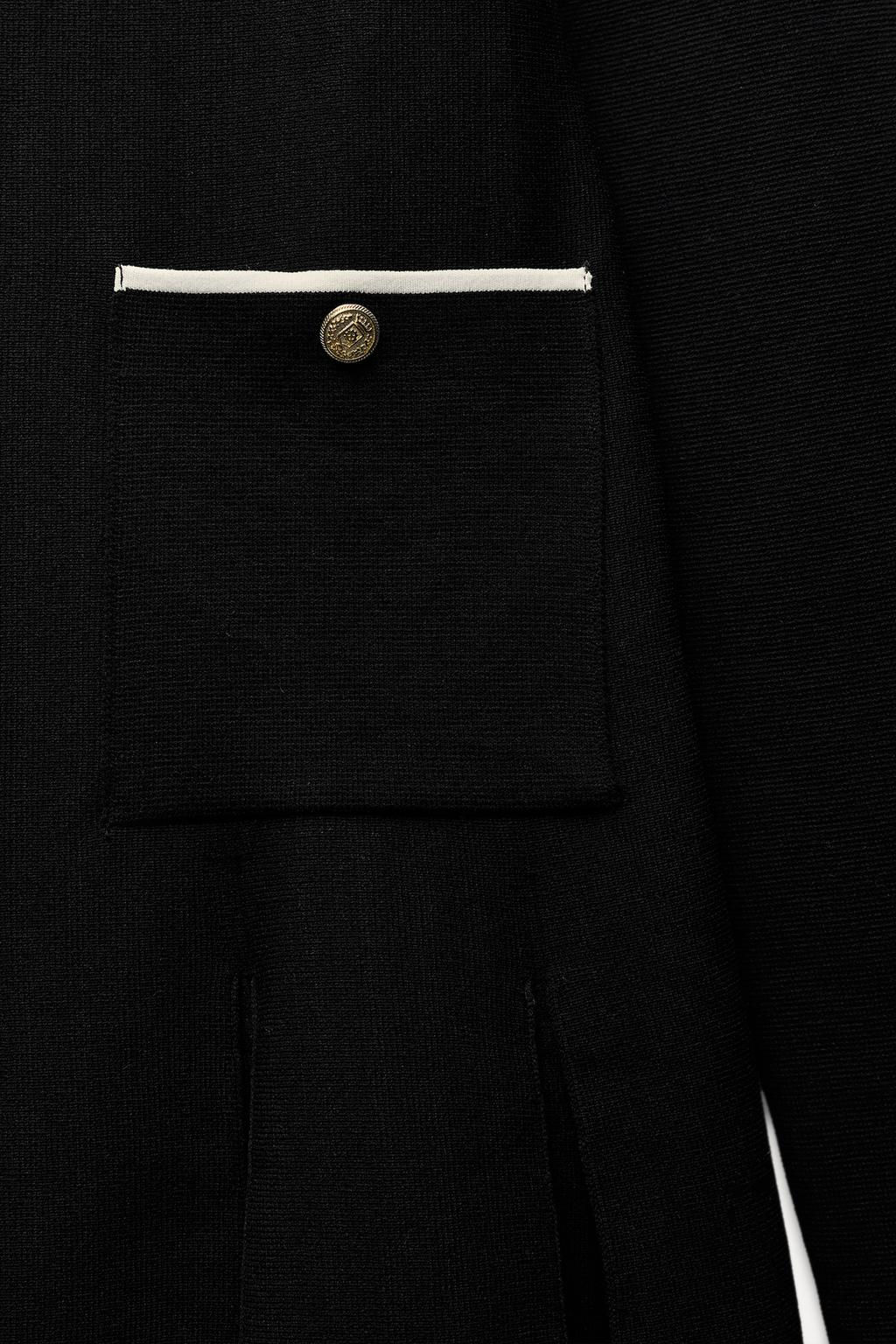MINI KNIT PLEATED DRESS - Zara фото 5