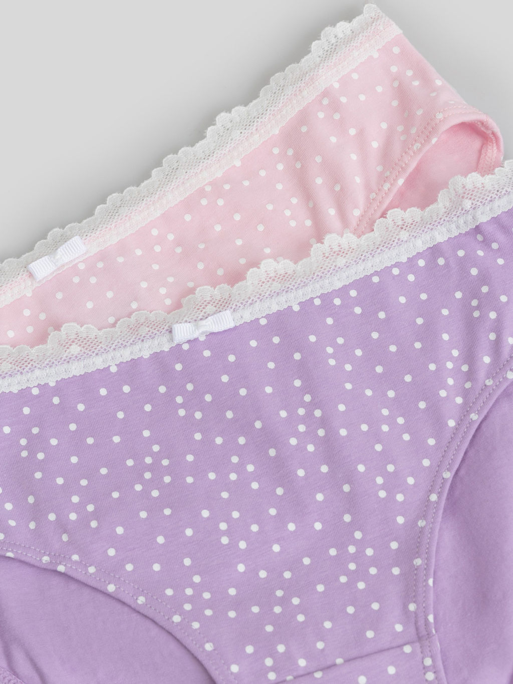 ACOOLA / Трусы детские для девочек в наборе из 2шт Rim_br цвет в ассортименте  фото 3