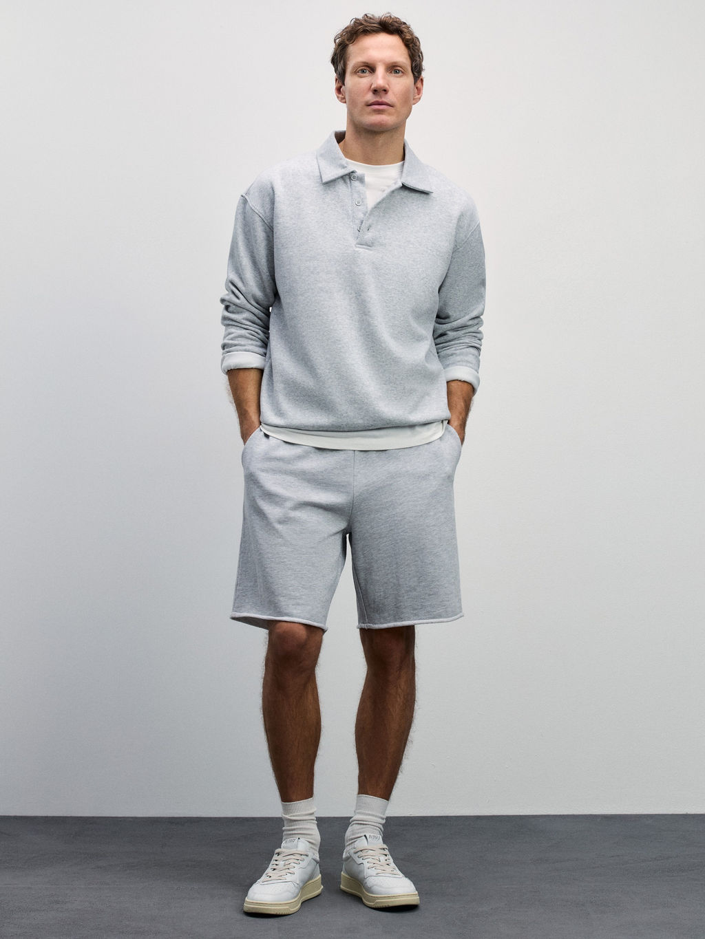 Шорты из френч терри / Zarina