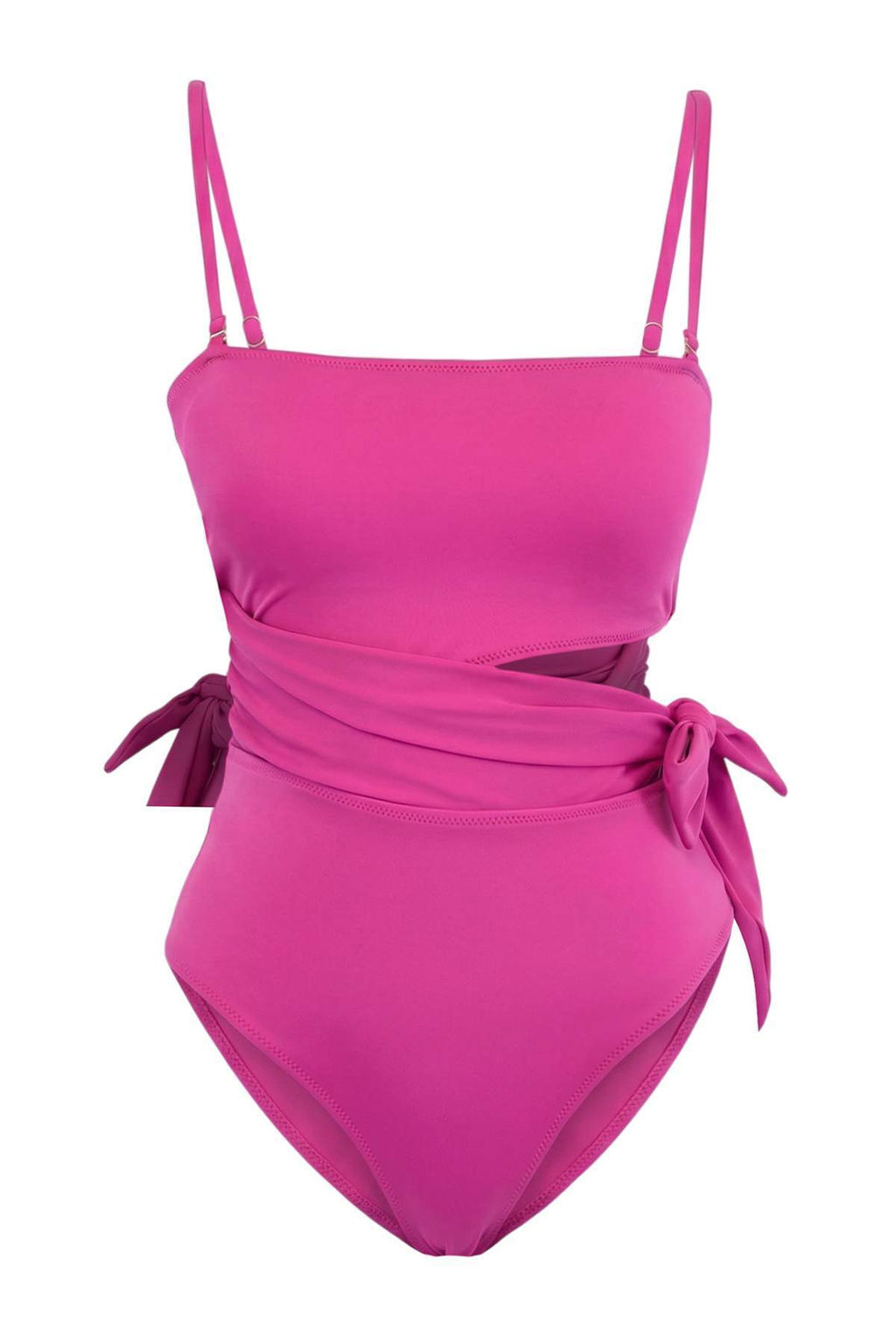 TRENDYOLMILLA Siyah Straplez Cut Out/Pencereli Regular Mayo TBESS24MA00123  фото 11