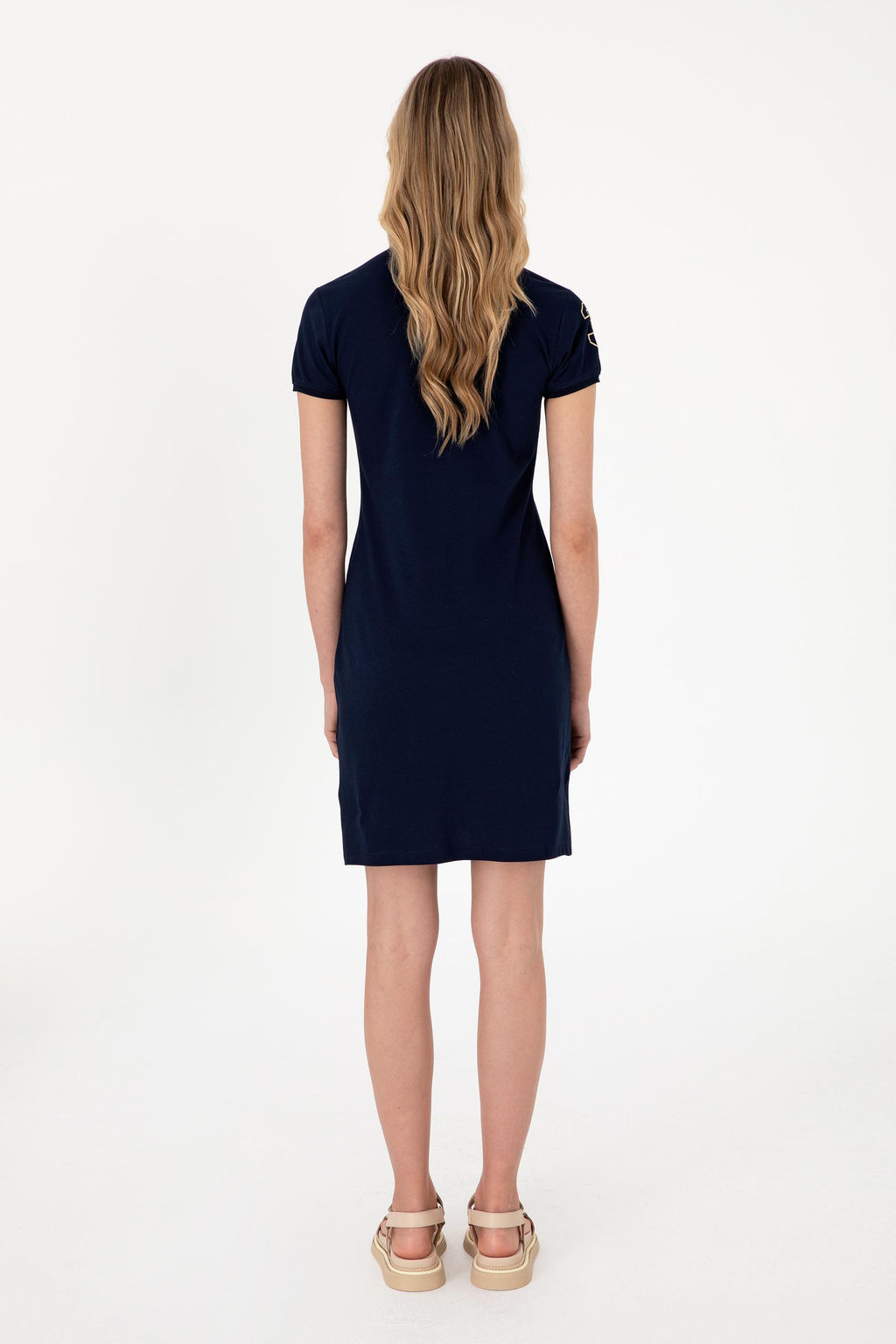 Kad_n Lacivert _rme Elbise Sepette S_rpriz _ndirim - U.s. polo assn фото 4