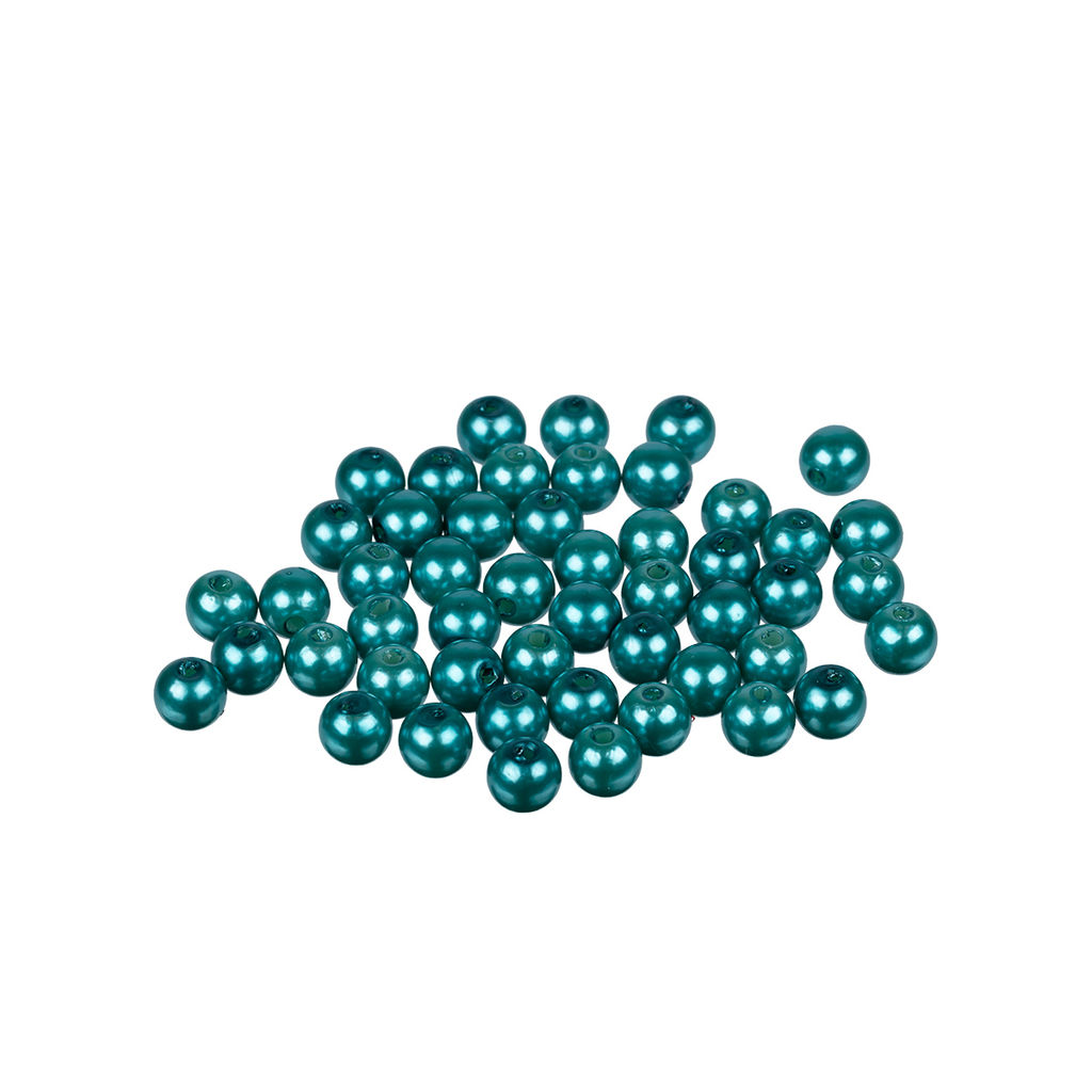 Бусина Zlatka пластик PB-2 8 мм 50 шт 2 шт №13 синий